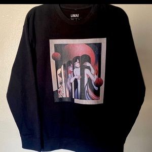 Umai anime girl  sweater limited art